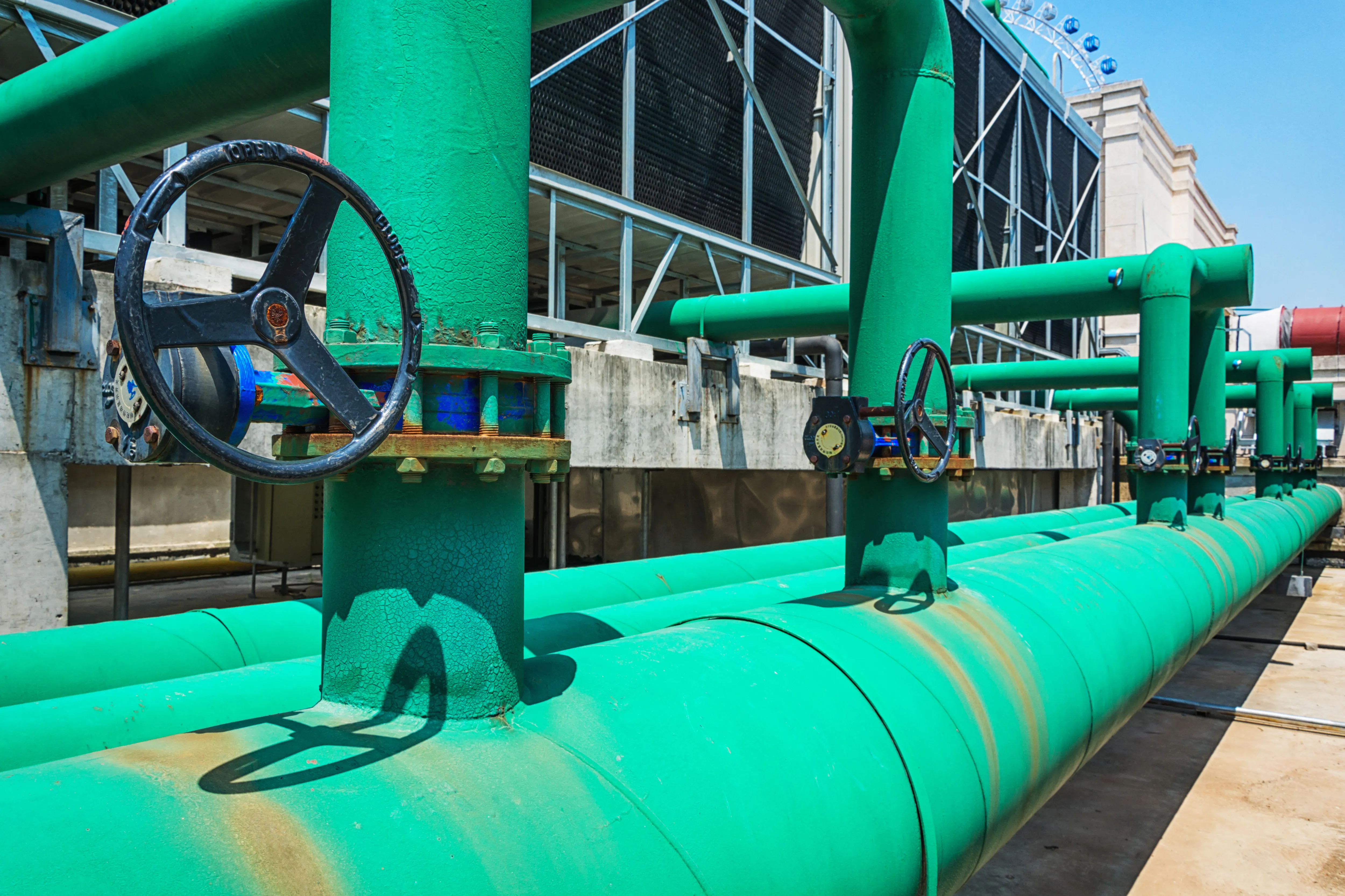 Swimming pool filtration plant
